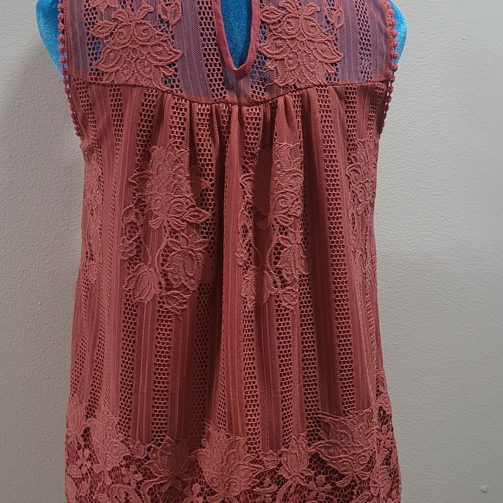 Worthington Women's Lace Intimates in Pink - Picture 2 of 5